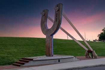 Public art throughout the community